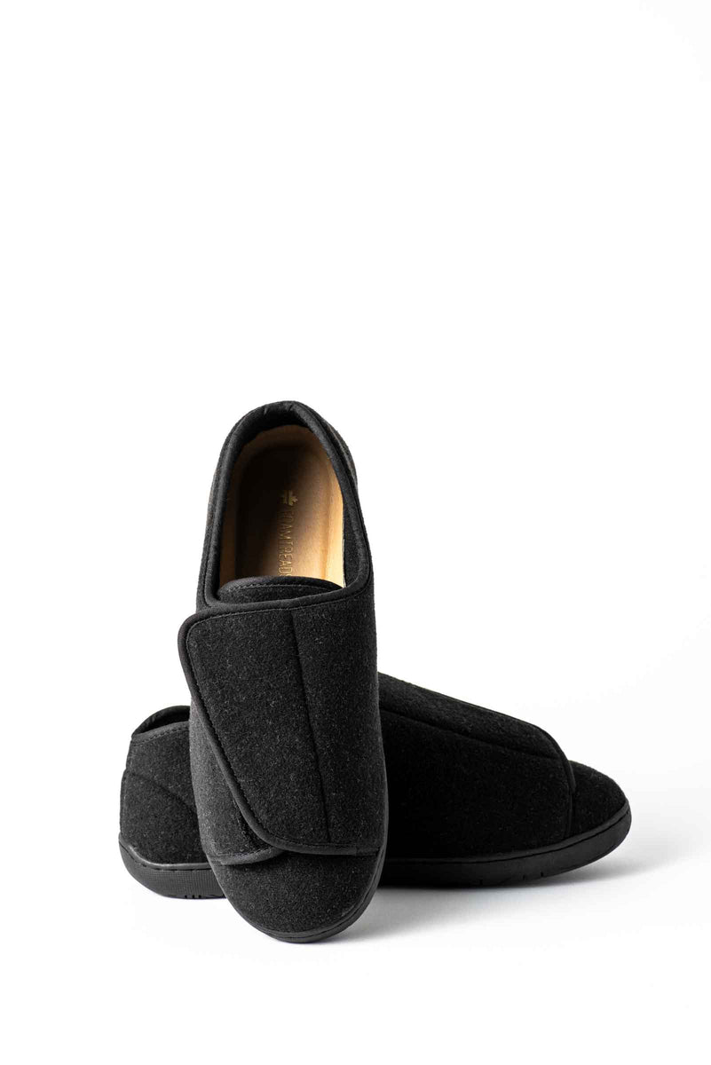 Pantoufles Cuir Homme Semelle Amovible Pantoufles Homme Salamander - Semelle Intérieure Amovible, Confort Et Style Intemporel, Textile/Cuir Salamander Pantoufles
